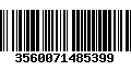 Código de Barras 3560071485399