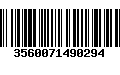 Código de Barras 3560071490294