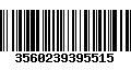 Código de Barras 3560239395515