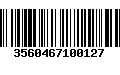 Código de Barras 3560467100127