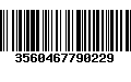 Código de Barras 3560467790229