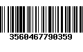 Código de Barras 3560467790359