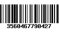 Código de Barras 3560467790427