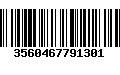 Código de Barras 3560467791301