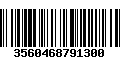 Código de Barras 3560468791300