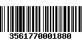 Código de Barras 3561770001880