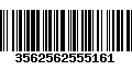 Código de Barras 3562562555161