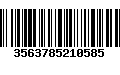 Código de Barras 3563785210585