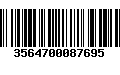 Código de Barras 3564700087695