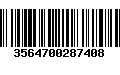 Código de Barras 3564700287408