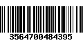 Código de Barras 3564700484395