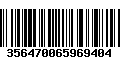 Código de Barras 356470065969404