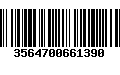 Código de Barras 3564700661390