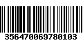 Código de Barras 356470069780103