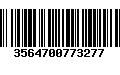 Código de Barras 3564700773277