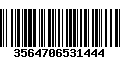 Código de Barras 3564706531444