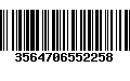 Código de Barras 3564706552258