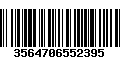 Código de Barras 3564706552395