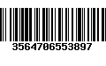 Código de Barras 3564706553897