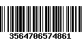 Código de Barras 3564706574861