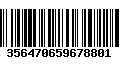 Código de Barras 356470659678801