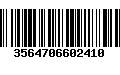 Código de Barras 3564706602410