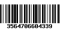 Código de Barras 3564706604339