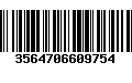 Código de Barras 3564706609754