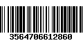 Código de Barras 3564706612860