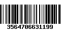 Código de Barras 3564706631199