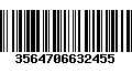 Código de Barras 3564706632455