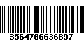 Código de Barras 3564706636897