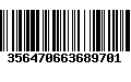 Código de Barras 356470663689701