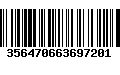 Código de Barras 356470663697201