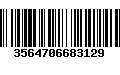 Código de Barras 3564706683129