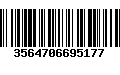 Código de Barras 3564706695177