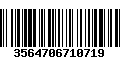 Código de Barras 3564706710719