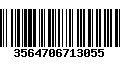 Código de Barras 3564706713055