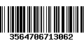 Código de Barras 3564706713062