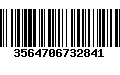 Código de Barras 3564706732841