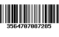 Código de Barras 3564707087285