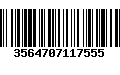 Código de Barras 3564707117555