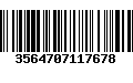 Código de Barras 3564707117678