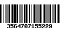 Código de Barras 3564707155229