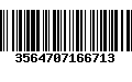 Código de Barras 3564707166713