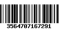 Código de Barras 3564707167291