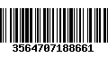 Código de Barras 3564707188661