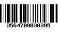 Código de Barras 3564709030395