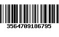 Código de Barras 3564709186795