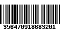 Código de Barras 356470918683201